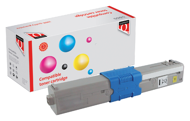 Toner Quantore alternative pour Oki 44469704 jaune
