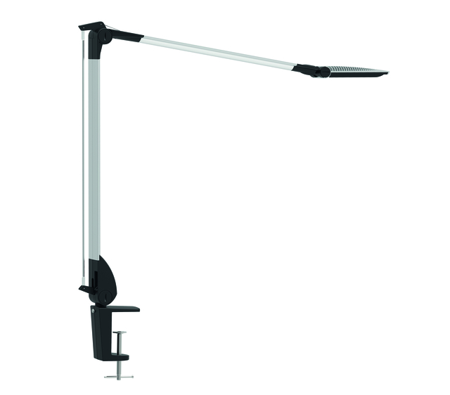 Bureaulamp MAUL Optimus LED dimbaar tafelklem zilver