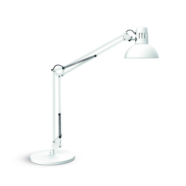 Lampe de bureau MAULstudy avec socle excl LED ampoule E27 blanc