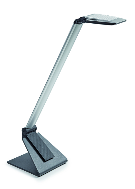 Lampe de bureau MAULsolaris LED argent