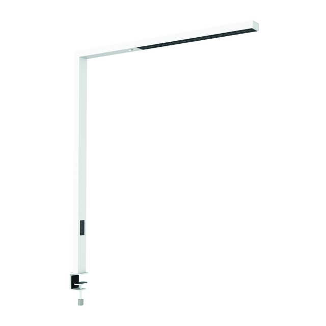 Lampe fixation table MAULsirius LED mouvement - capteur lumière du jour dimmable blanc
