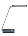 Bureaulamp MAUL Pure LED dimbaar met USB-poort antraciet - zilver