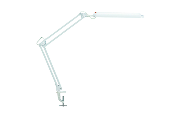 Lampe de bureau MAULatlantic LED avec pince blanc