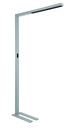 Lampadaire MAULsirius LED capteur mouvement lumière réglable argent