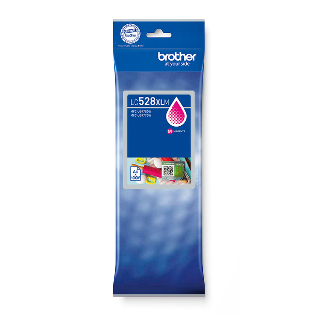 Cartouche d'encre Brother LC-528XLM rouge