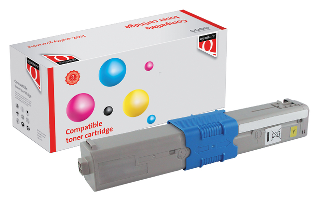 Toner Quantore alternative pour Oki 44973533 jaune