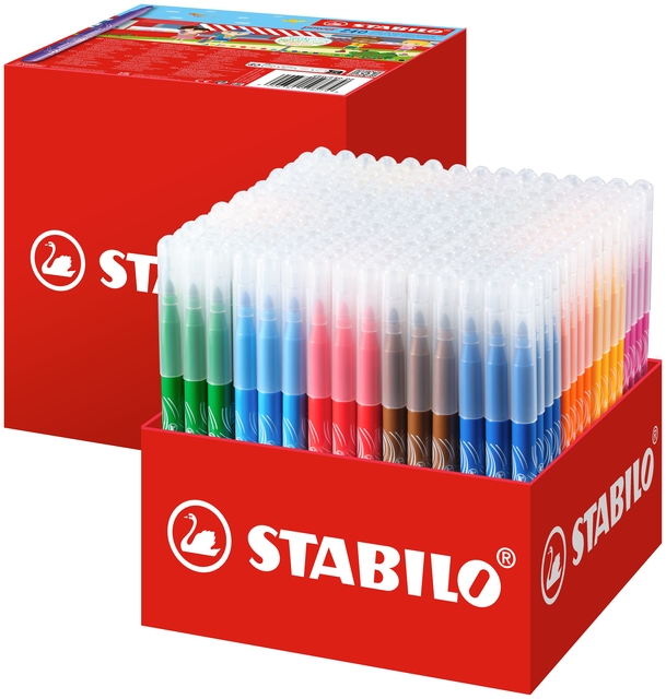 Feutre STABILO power 280 Medium assorti Classpack 240 pièces