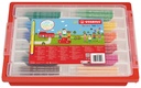 Feutre STABILO Trio A-Z 378 Fin assorti Classpack 144 pièces