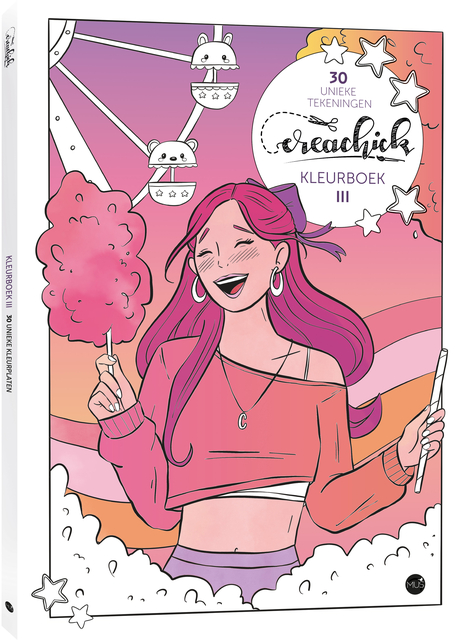 Album de coloriage CreaChick III