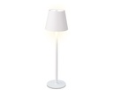 Lampe de table Lumineo LED rechargeable steady extérieur blanc