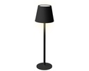 Tafellamp Lumineo led oplaadbaar steady buiten zwart