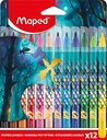 Feutre Maped Dragon set 12 couleurs