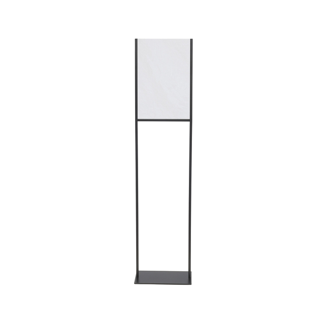 Porte-affiche Europel A3 métal bord acrylique noir