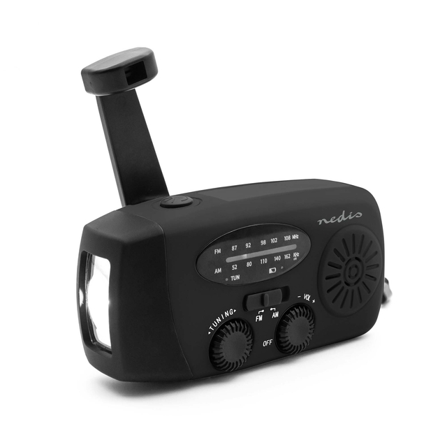 Radio d'urgence Nedis AM/FM