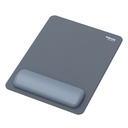 Tapis de souris avec repose-poignet Fellowes Breyta XL bleu