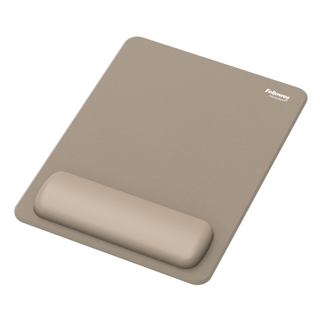Tapis de souris avec repose-poignet Fellowes Breyta XL sable