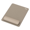Tapis de souris avec repose-poignet Fellowes Breyta XL sable