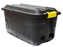 Caisse de rangement Bankers Box 75L avec roulettes robustes noir
