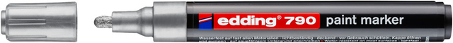 Marqueur peinture edding 790 base alcool 2-3mm argent