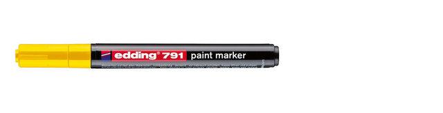 Marqueur peinture edding 791 base alcool 1-2mm jaune