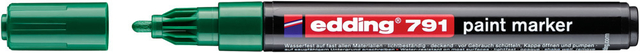 Marqueur peinture edding 791 base alcool 1-2mm vert