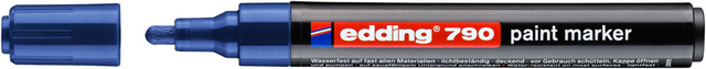 Marqueur peinture edding 790 base alcool 2-3mm bleu