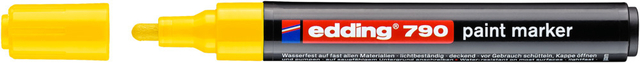 Marqueur peinture edding 790 base alcool 2-3mm jaune