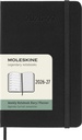 Agenda 2027 Moleskine 18 mois Planner Weekly 7 jours/1 page Pocket CR black