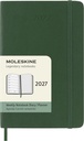 Agenda 2027 Moleskine 12 mois Planner Weekly 7 jours/1 page Pocket CS myrtle green