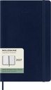 Agenda 2027 Moleskine 12 mois Planner Weekly 7 jours/1 page Large CS sapphire blue