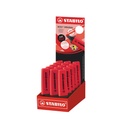 Surligneur STABILO Boss 70/48 rouge Display 15 pièces