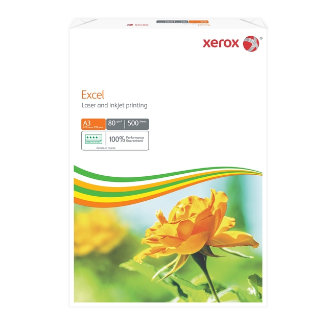 Papier copieur Xerox Excel A3 80g blanc 500 feuilles