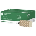 Essuie-mains BlackSatino GreenGrow PT30 275890 pli-V 2 ép 250x230mm blanc 15x 214 feuilles