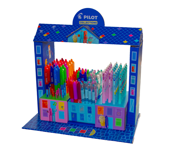Roller PILOT FriXion Concept Pool Party & Friends Medium assorti display 96 pièces