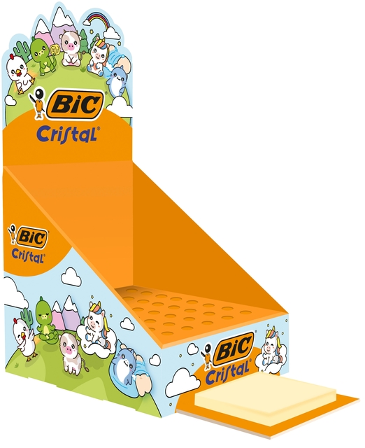 Display vide BIC Cristal figures d'animaux