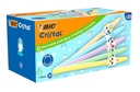 Balpen Bic Cristal dierenfiguren assorti