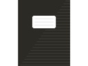 Cahier Kangaro A5 ligné 160 pages 60g noir lot 10 pièces