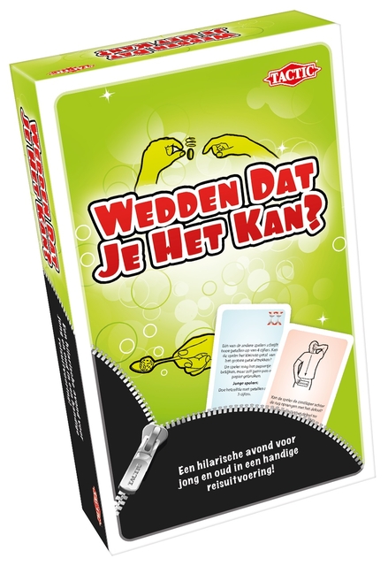 Jeu Tactic Wedden dat je het kan?