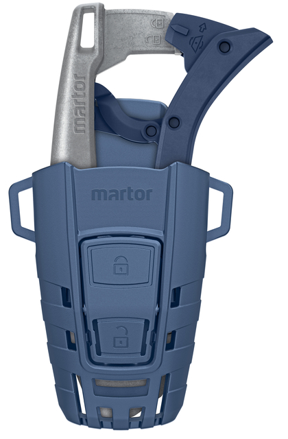 Couteau de sécurité Martor 610 XDR Trapèze 18mm avec étui argent