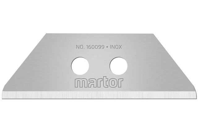 Lame de rechange Martor trapézoïdale n° 160099 10 pièces