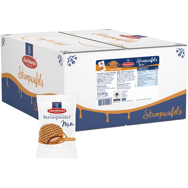 Stroopwafels Daelmans mini sachet 200 pièces