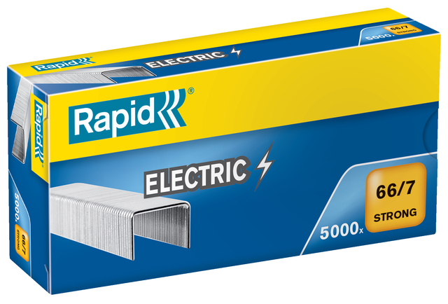 Agrafe Rapid 66/7 galvanisé Strong 5000 pièces