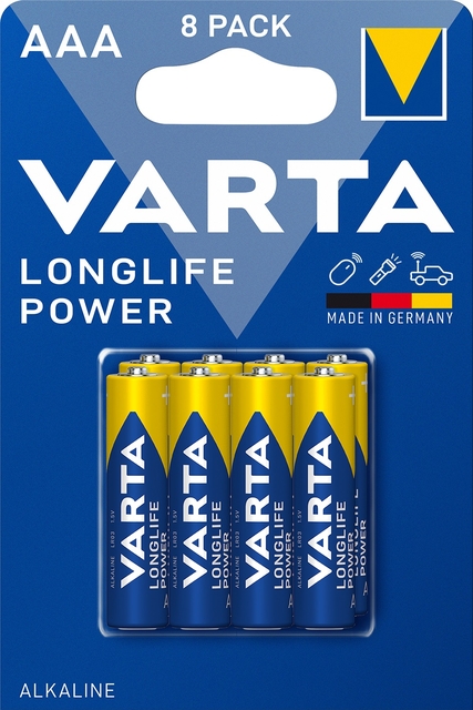 Pile VARTA Longlife Power 8x AAA
