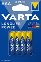 Pile VARTA Longlife Power 8x AAA
