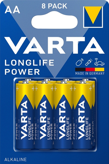 Pile VARTA Longlife Power 8x AA