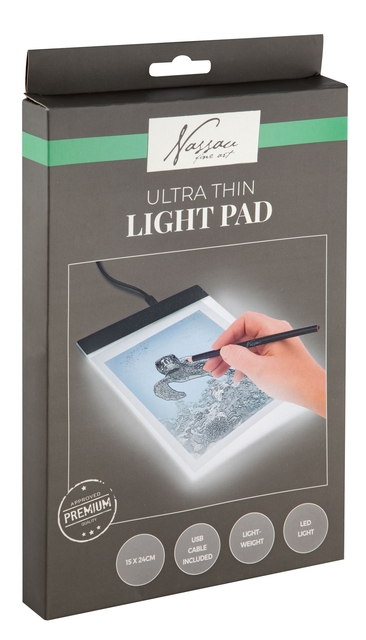 Plaque lumineuse Nassau Art Sensations LED A5 23x15cm
