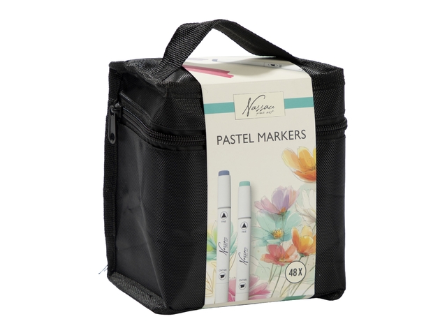 Marqueur pastel Nassau set 48 couleurs