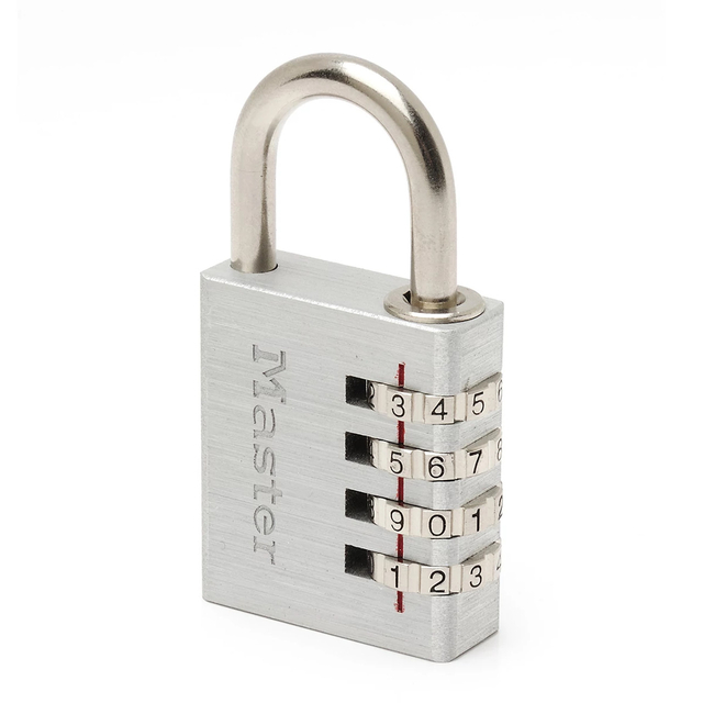 Cadenas Master Lock à combinaison aluminium 40mm