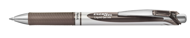 Roller gel Pentel BL77 Energel Medium sépia