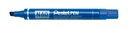 Viltstift Pentel N60 schuin 1.2-6mm blauw